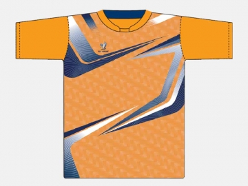 Soccer shirt FH-A930 Orange/Dark Blue