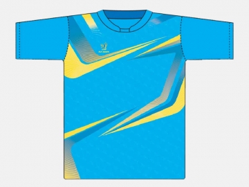 Soccer shirt FH-A930 Light Blue/Yellow
