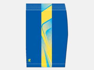 Soccer shorts FH-B930 Blue/Yellow