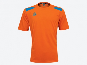 Soccer shirt EG1009 Orange/Light Blue