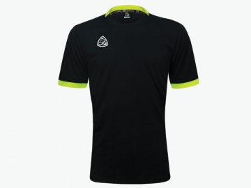 Soccer shirt EG1013 Black/Fluorescent Yellow