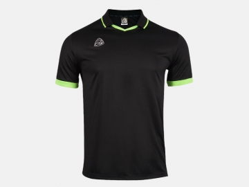 Soccer shirt EG1015 Black/Fluorescent Green