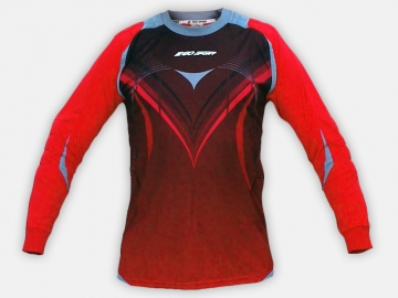 Soccer shirt EG221 - Red/Grey