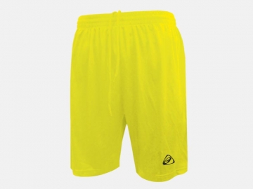 Soccer shorts EG500 Plain Yellow