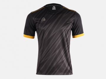 Soccer shirt EG5128 Black/Yellow