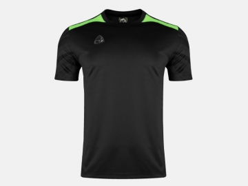 Soccer shirt EG5132 Black/Fluorescent Green