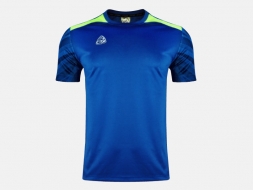 Football shirt EG5132 Blue/Fluorescent Green