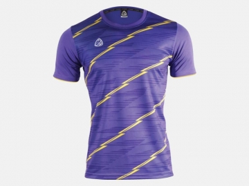 Soccer shirt EG5130 Purple/Yellow