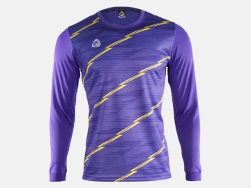 Soccer shirt EG5131 Purple/Yellow