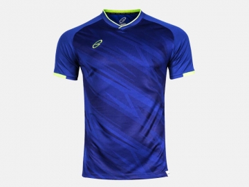 Soccer shirt EG5136 Blue/Fluorescent Green