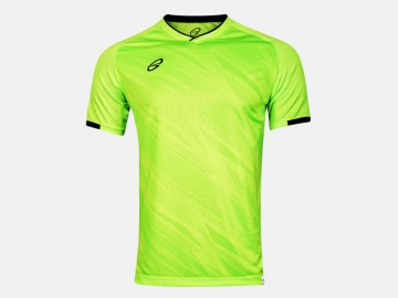 Soccer shirt EG5136 Fluorescent Green/Black
