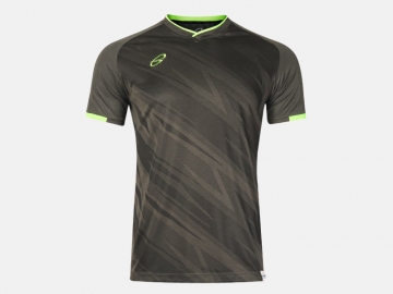 Soccer shirt EG5136 Grey/Fluorescent Green