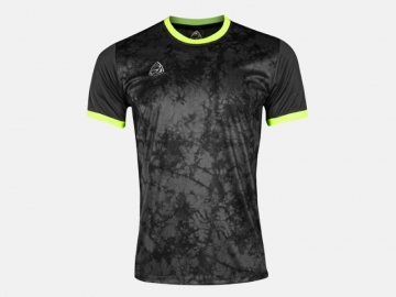 Soccer shirt EG5142 Black/Fluorescent Green