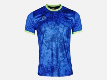 Soccer shirt EG5142 Blue/Fluorescent Green - Kids