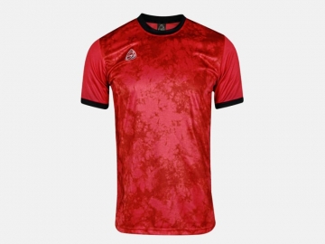 Soccer shirt EG5142 Red/Black - Kids