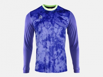 Soccer shirt EG5143 Purple/Fluorescent Green