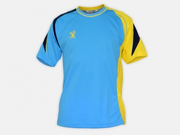 Soccer shirt FH-A911 Light Blue/Yellow