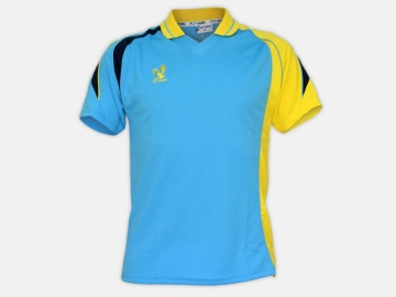 Soccer shirt FH-A912 Light Blue/Yellow