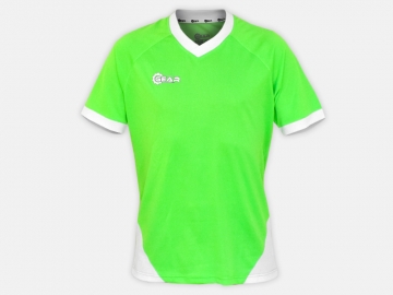 Soccer shirt G1010 Bright Green/White