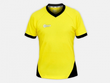 yellow soccer jersey