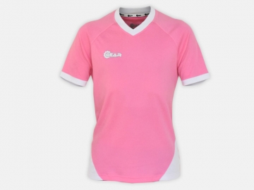 Soccer shirt G1010 Pink/White