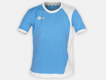 Soccer shirt G1020 Light Blue/White