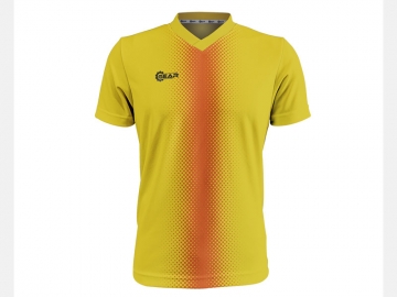 Soccer shirt G1050 - V Neck Yellow/Orange